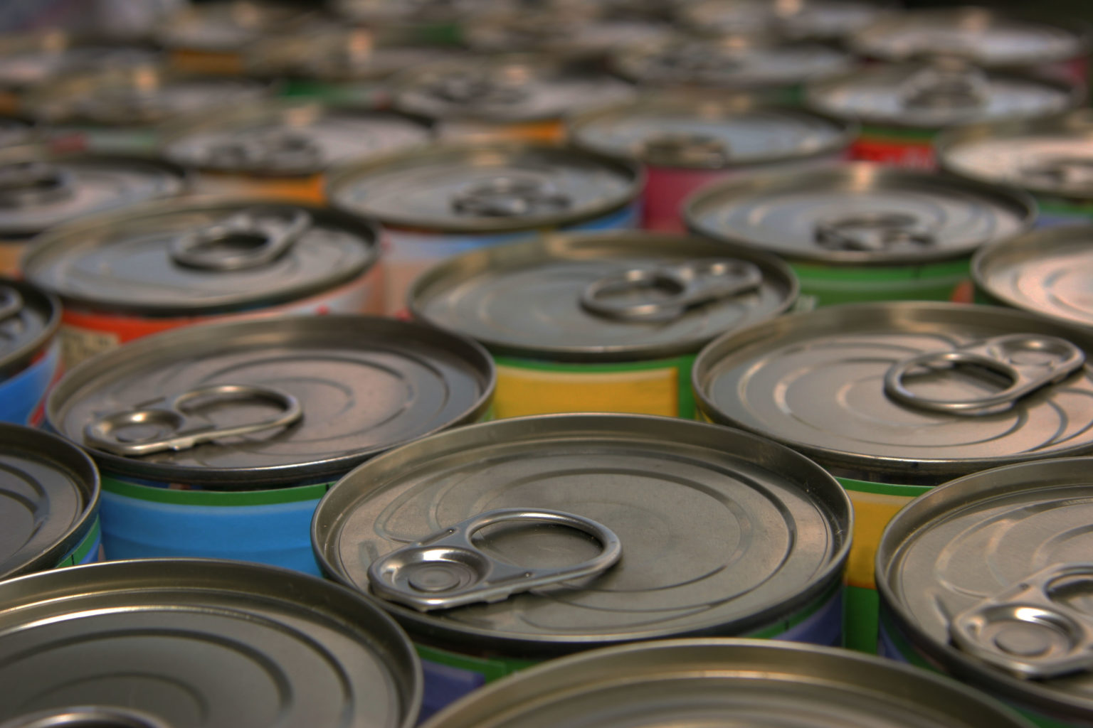 many ringpull cans Becker Metal